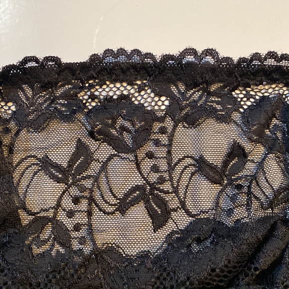 NWT Tracy cheeky boy shorts(?) hipsters(?) black lace panties NEW - Picture 4 of 9